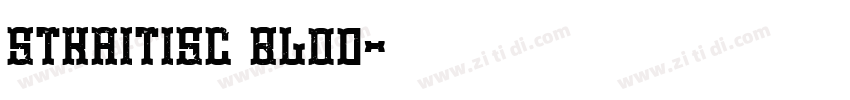 STKaitiSC Blod字体转换